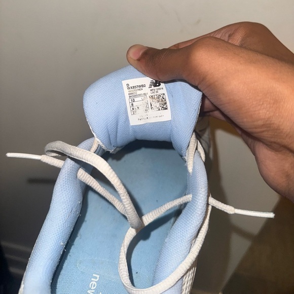 New Balance 857 N2 Technology Sneakers (Size US 10 Mens. Sky blue/white - Picture 3 of 6